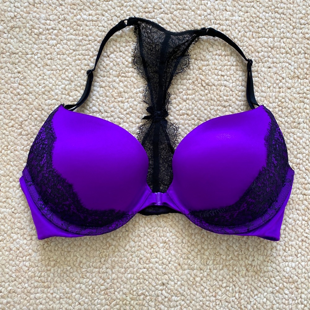 Victoria’s Secret very Sexy purple pushup 34C NWOT